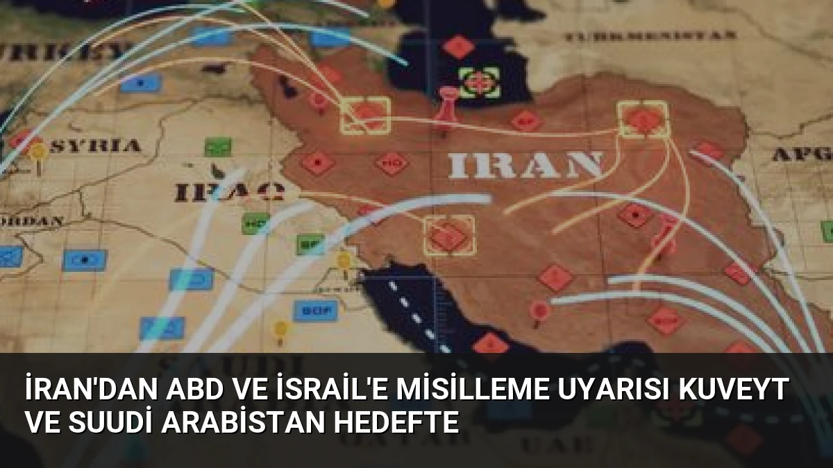 İran’dan ABD ve İsrail’e Misilleme Uyarısı Kuveyt ve Suudi Arabistan Hedefte