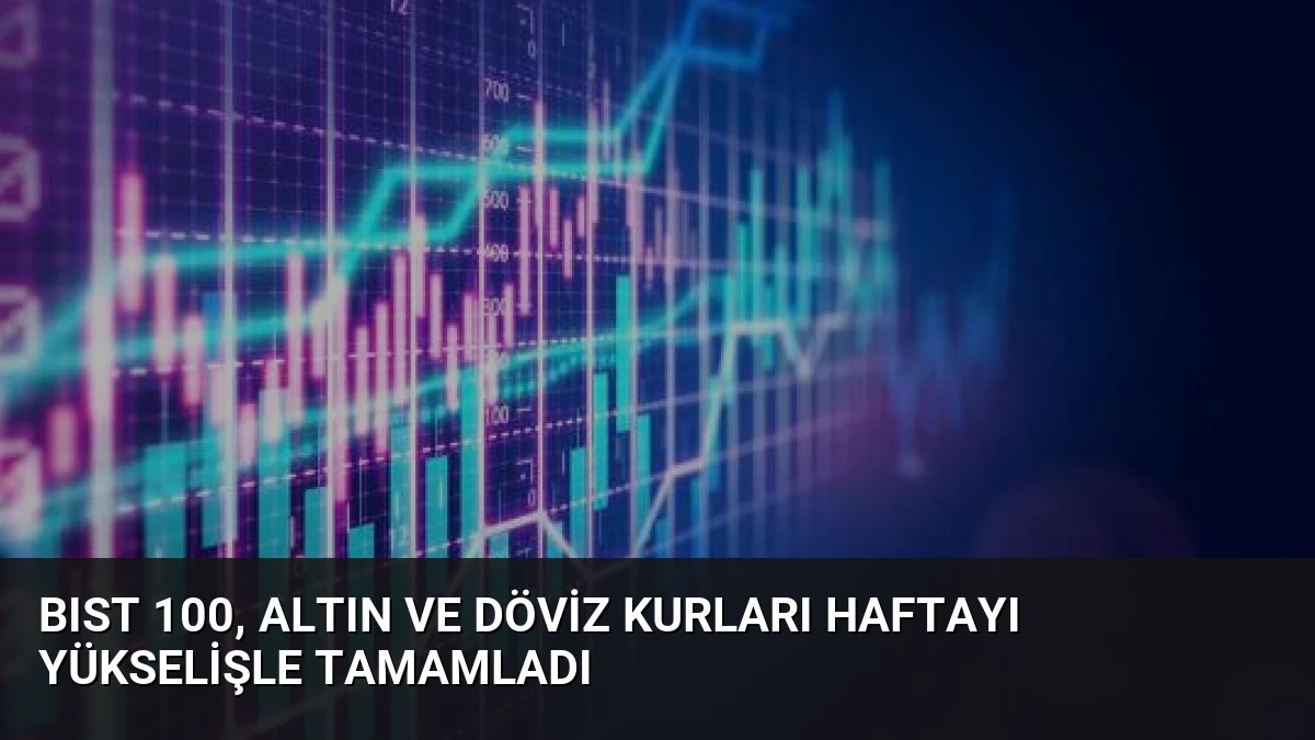BIST 100, Altın ve Döviz Kurları Haftayı Yükselişle Tamamladı