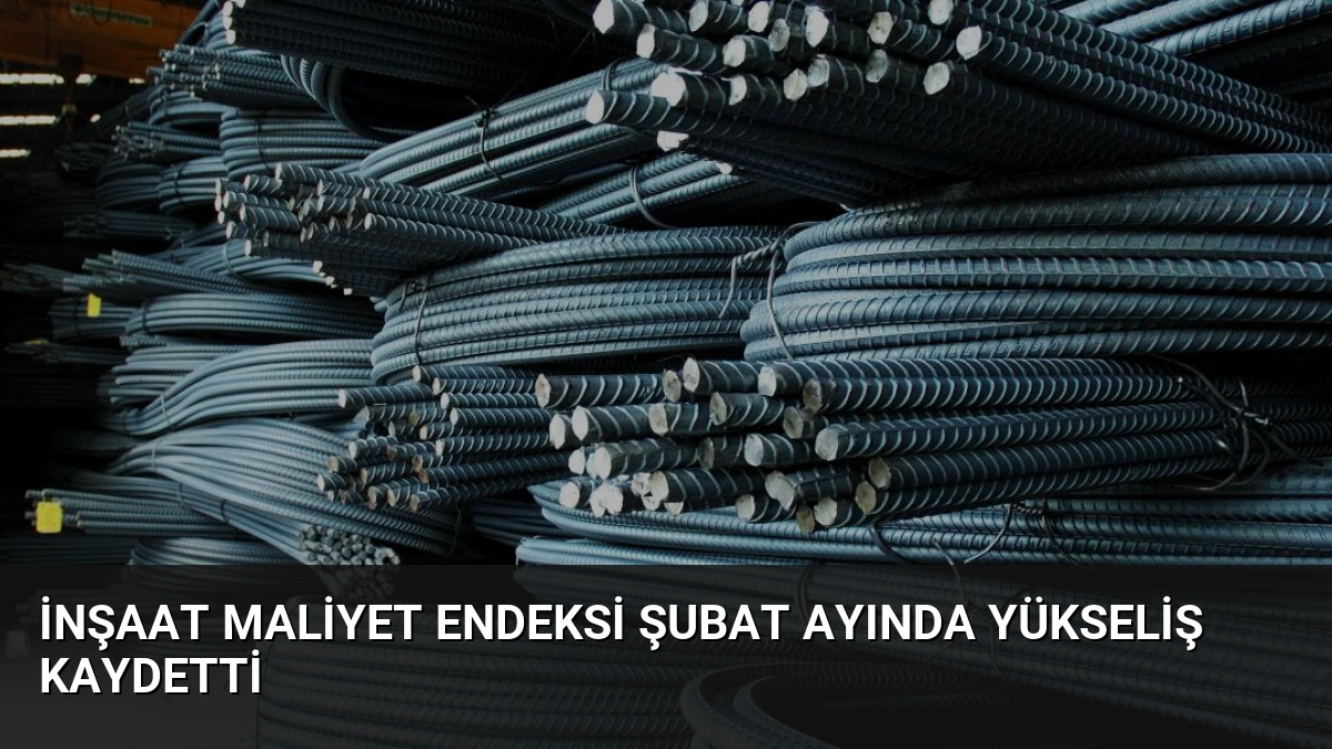 İnşaat Maliyet Endeksi Şubat Ayında Yükseliş Kaydetti