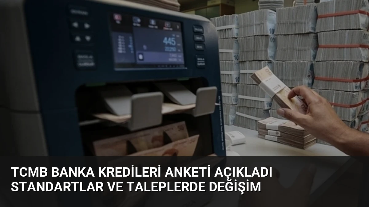TCMB Banka Kredileri Anketi Açıkladı Standartlar ve Taleplerde Değişim