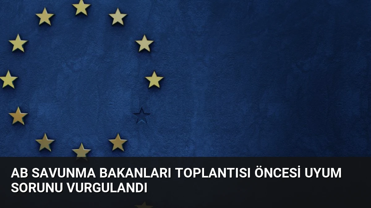 AB Savunma Bakanları Toplantısı Öncesi Uyum Sorunu Vurgulandı