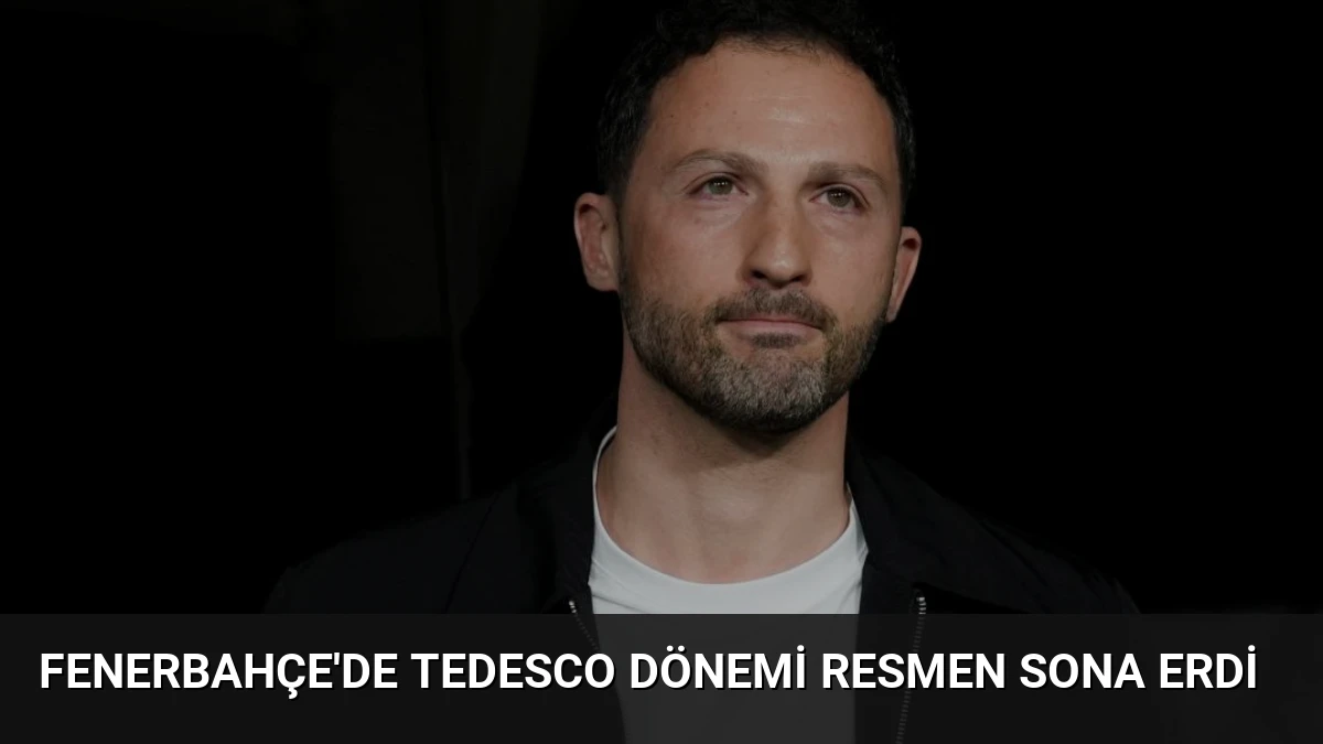 Fenerbahçe’de Tedesco Dönemi Resmen Sona Erdi