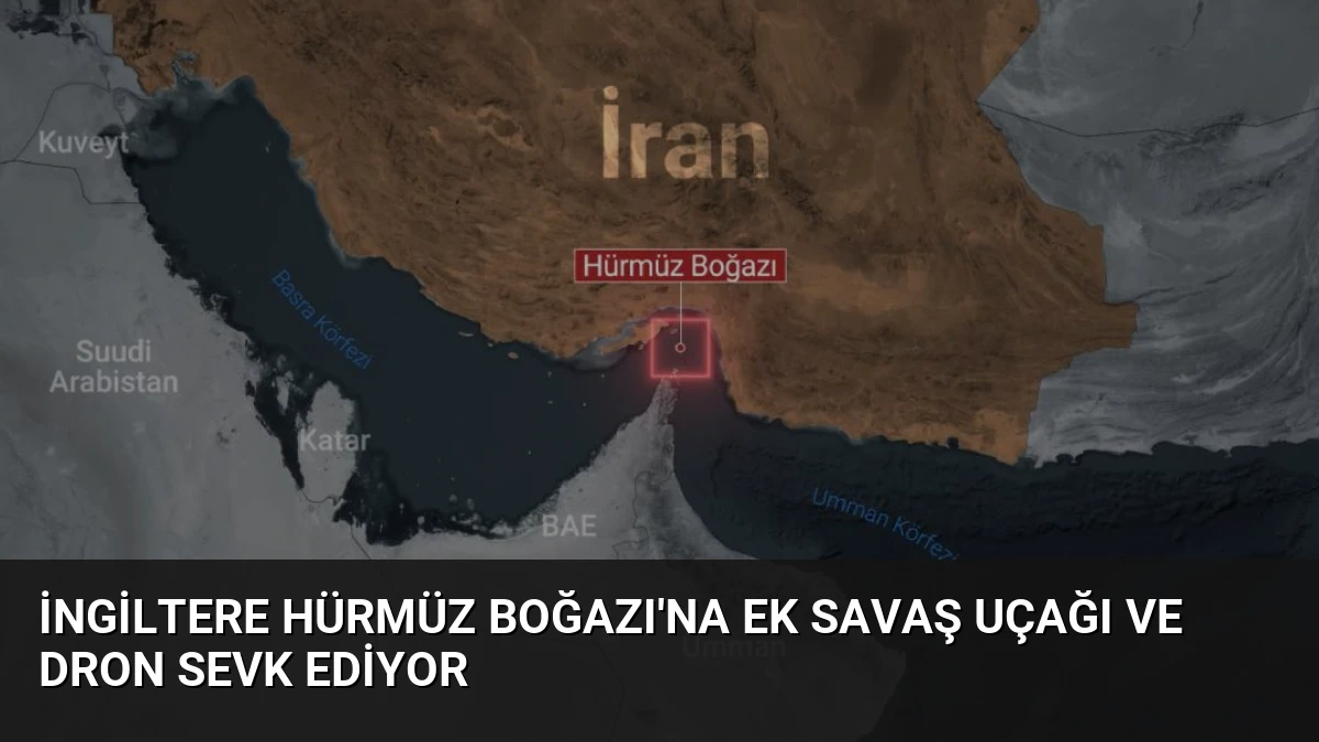 İngiltere Hürmüz Boğazı’na Ek Savaş Uçağı ve Dron Sevk Ediyor