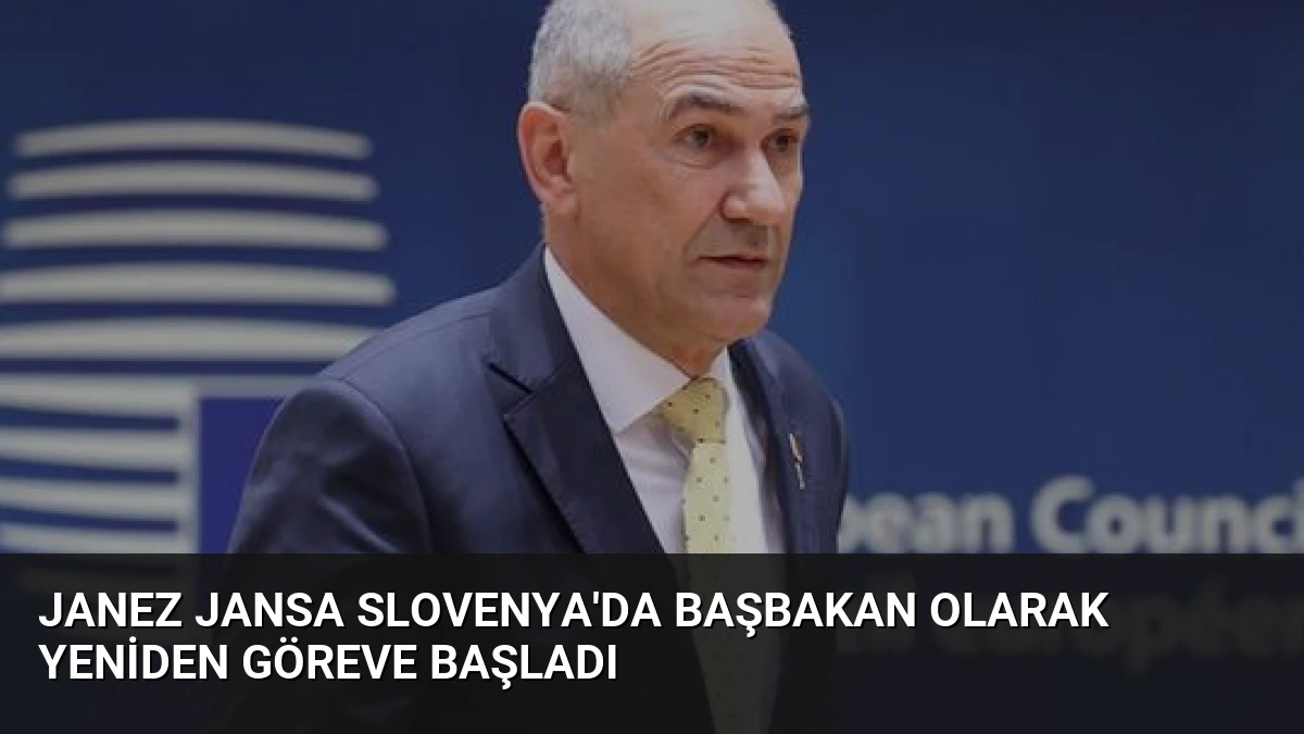 Janez Jansa Slovenya’da Başbakan Olarak Yeniden Göreve Başladı