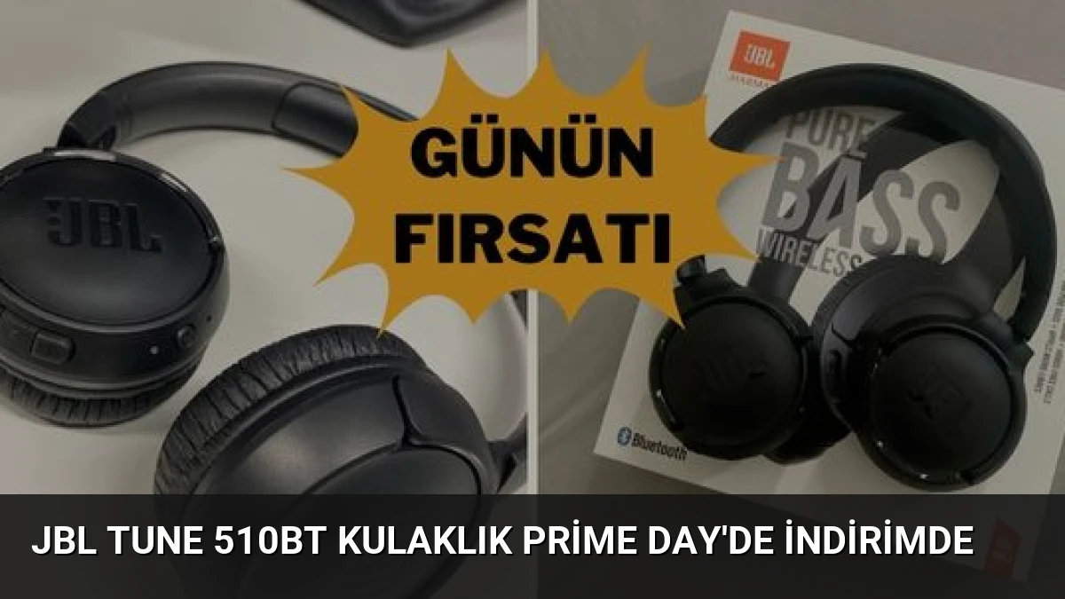 JBL Tune 510BT Kulaklık Prime Day’de İndirimde