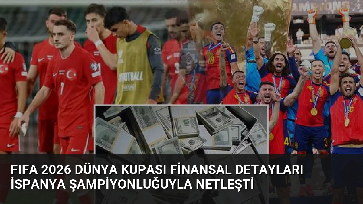FIFA 2026 Dünya Kupası Finansal Detayları İspanya Şampiyonluğuyla Netleşti