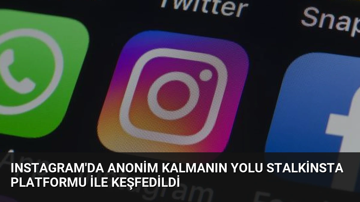 Instagram’da Anonim Kalmanın Yolu Stalkinsta Platformu ile Keşfedildi