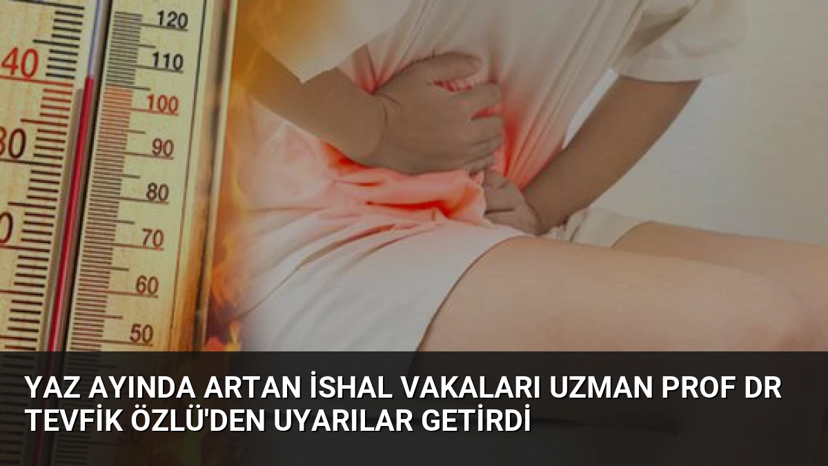 Yaz Ayında Artan İshal Vakaları Uzman Prof Dr Tevfik Özlü’den Uyarılar Getirdi