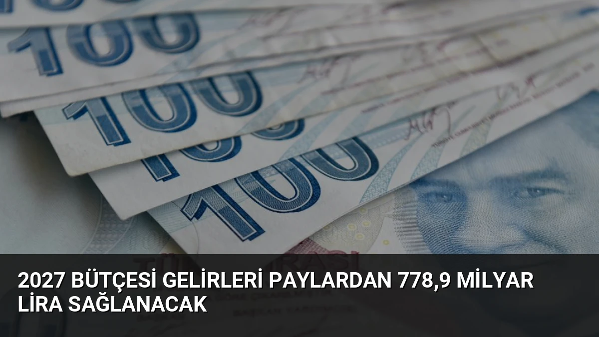 2027 Bütçesi Gelirleri Paylardan 778,9 Milyar Lira Sağlanacak