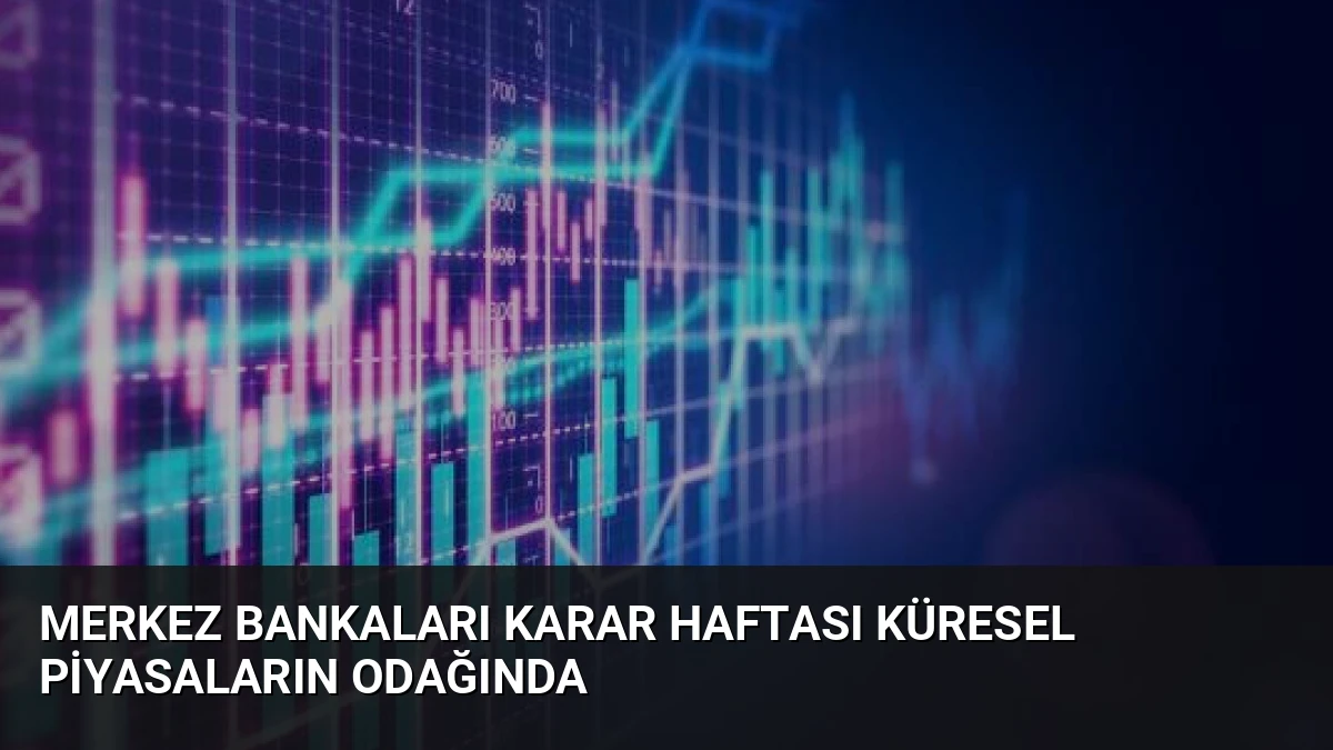 Merkez Bankaları Karar Haftası Küresel Piyasaların Odağında