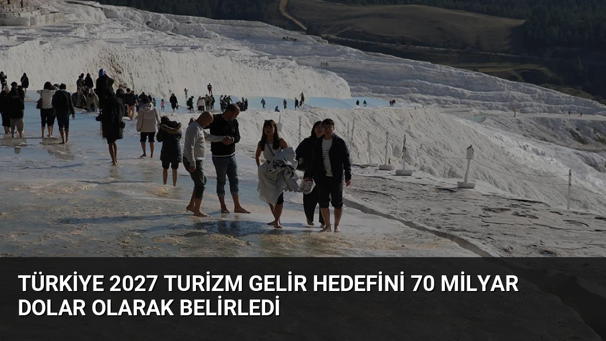Türkiye 2027 Turizm Gelir Hedefini 70 Milyar Dolar Olarak Belirledi